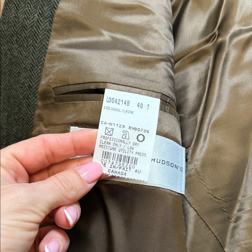 Chaps Men's Dark Green Blazer - Picture 4 of 12